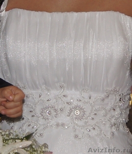 продам шикарное белое свадебное платье - Изображение #2, Объявление #555611