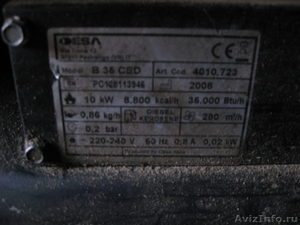 Тепловая пушка дизельная Master B 35 CED 10 кВт - Изображение #5, Объявление #596985