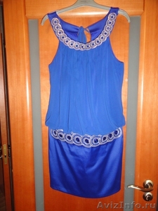 Платье Doridorca синего цвета р-р 46 (40 EU) - Изображение #1, Объявление #671418