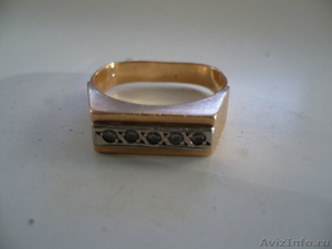 Продам кольцо и печатку (золото+б/золото+фианиты) - Изображение #3, Объявление #670916