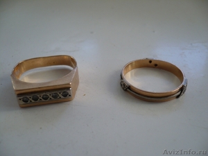 Продам кольцо и печатку (золото+б/золото+фианиты) - Изображение #1, Объявление #670916