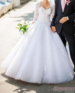 Свадебное белое пышное платье - Изображение #2, Объявление #951410